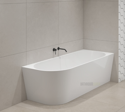 KHEUB ECON 1700 RIGHT HAND GLOSS WHITE NO OVERFLOW