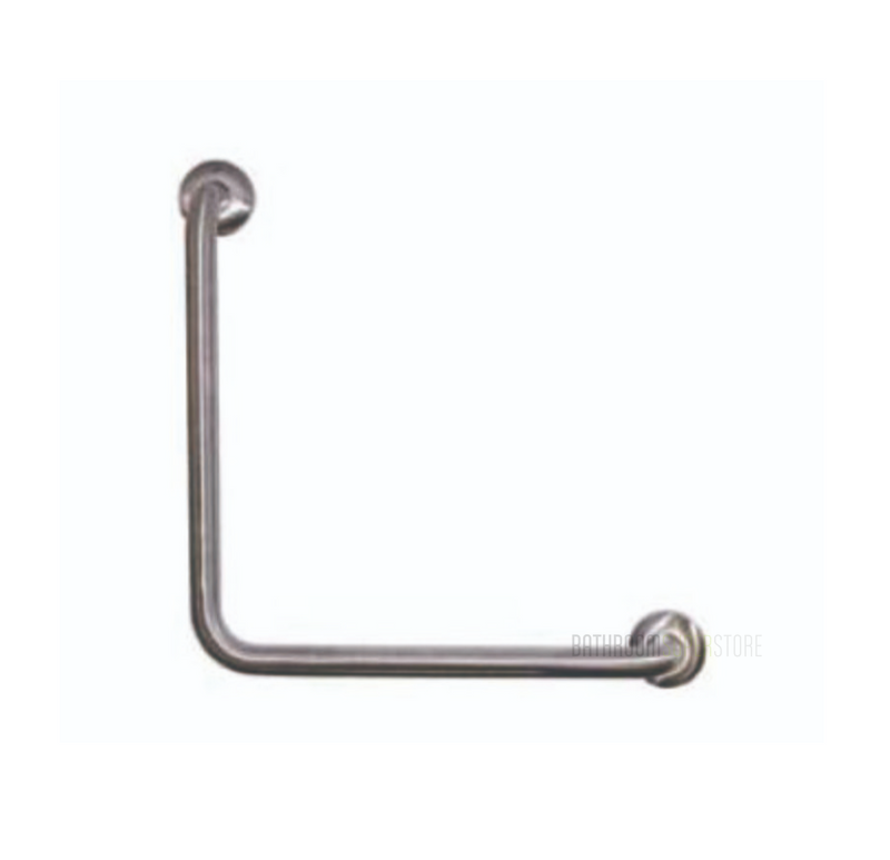 Brushed Stainless MOBI CARE 90 Degree Grab Rail