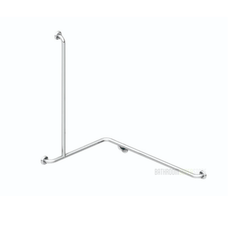MOBI CARE L Shape with Extension Shower Rail (L /HAND)