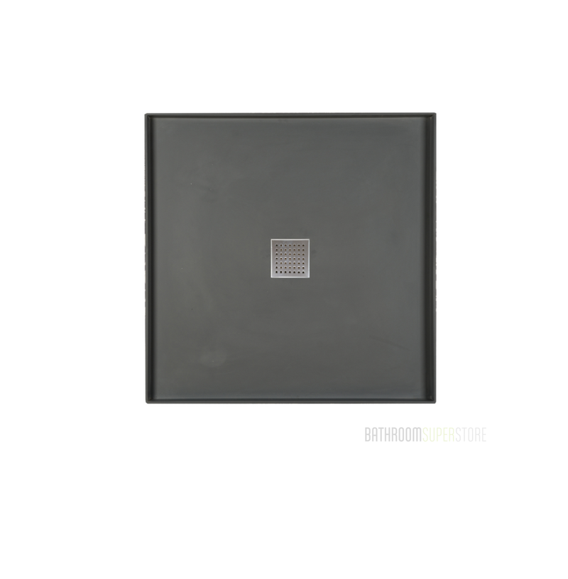 895x895x60mm SMC Tile Tray with Grate