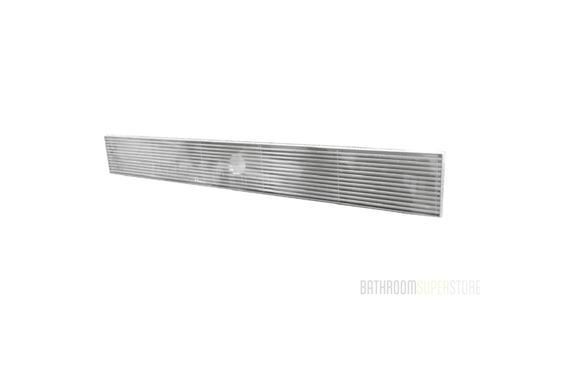 STAINLESS STEEL SHOWER GRATE 1100mm x 80mm