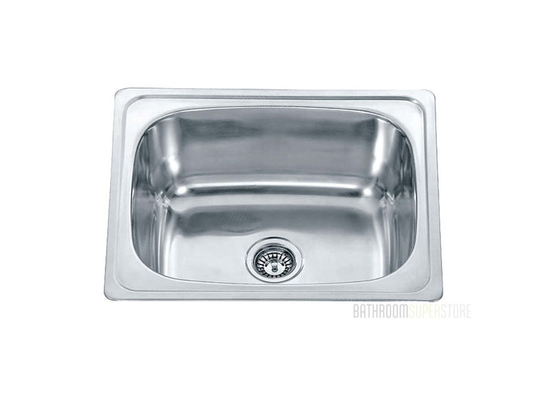 SS A21 Laundry Trough Sink 500x390x200mm