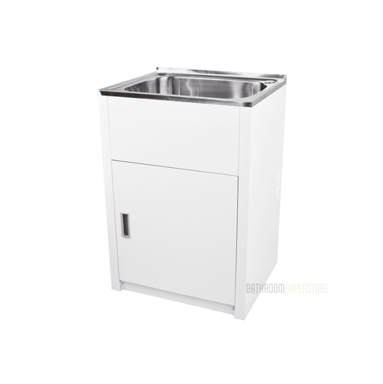 LAVASSA 35L Laundry Trough and Cabinet 555x455x870mm