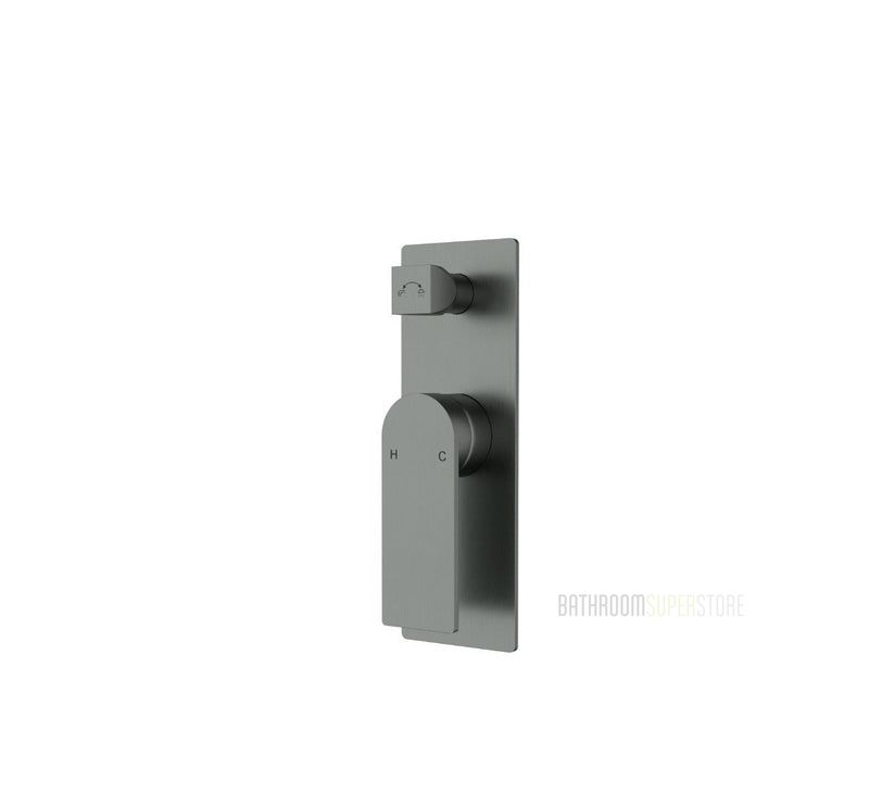 INDUSTRIE III  Slimline Wall with Diverter Mixer - Available in 5 Colours