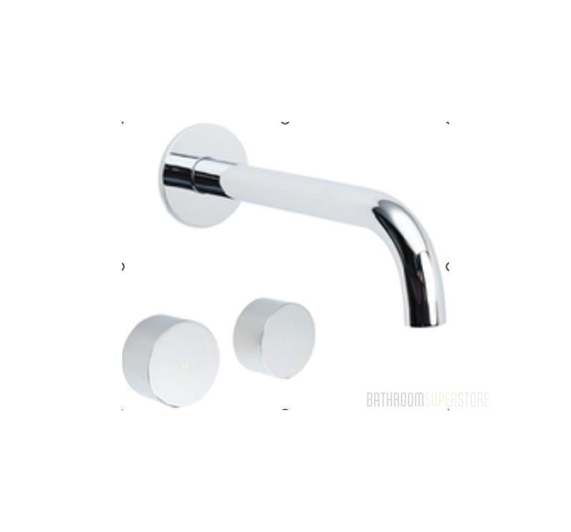 Round Hot & Cold Handles with Spout - Available in 5 Colours
