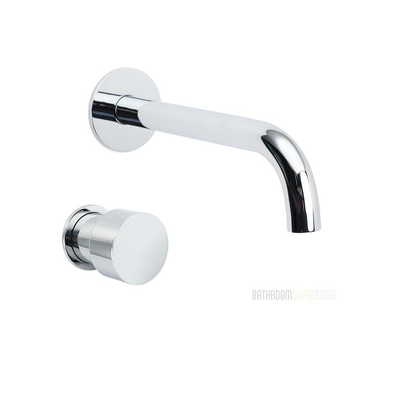 Round Progressive Wall Mixer with Spout Combination - Available in 5 Colours