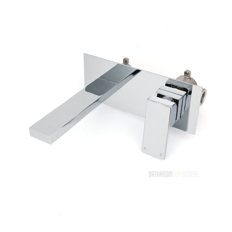 Wall Mixer with Spout Tapware - Available in 5 Colours