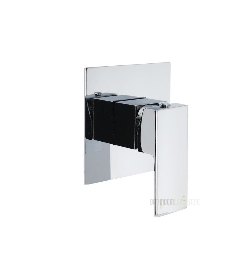 Square Wall Mixer 110mm Backing Plate  - Available in 5 Colours