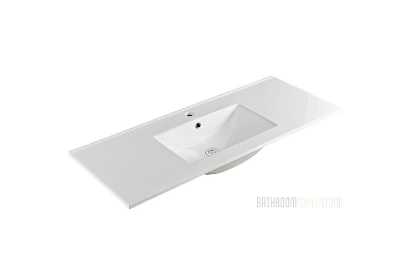 1200mm Ceramic Vanity Top - Available in 3 Colours Single Bowl