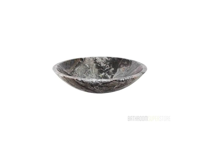 GREY EARTH 400*120 Antique Forest Grey * Black Vein Round Natural Stone Marble Countertop Vanity Basin
