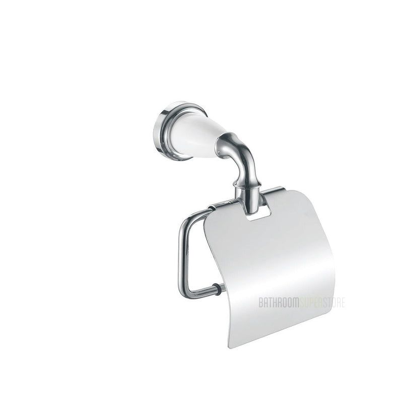 Traditional Sovereign Series Toilet Roll Holder Chrome - Available in 2 Colours