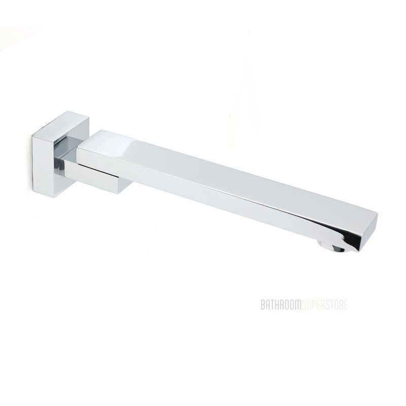 SWIVEL  Square Bath Outlet spout  - Available in 5 Colours