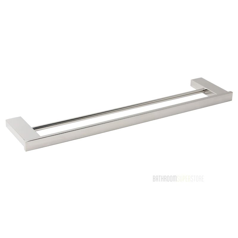 OXFORD Square 600mm Double Towel Rail - Available in 5 colours